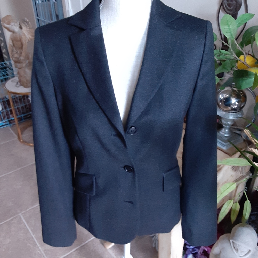 UNITED COLORS OF BENETTON made in Tunisia Wool Blend Blazer